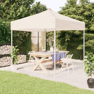 Truett Oxford Fabric 3m x 3m Folding Party Tent In Cream