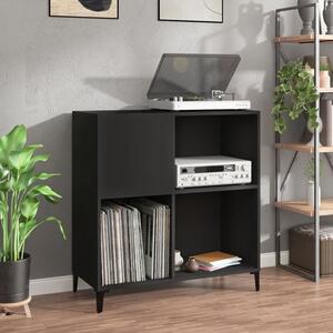 Aero Wooden Shelving Unit In Black