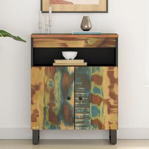 Alix Reclaimed Solid Wood Sideboard With 2 Doors In Multicolour