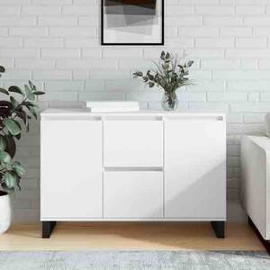Celina Wooden Sideboard With 2 Doors 2 Drawers In White