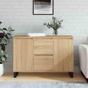 Celina Wooden Sideboard With 2 Doors 2 Drawers In Sonoma Oak