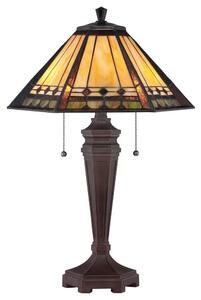 QZ/ARDEN/TL Arden Tiffany Bronze Patina Table Lamp