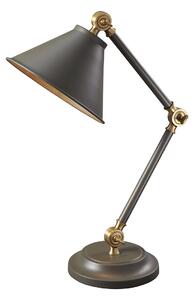 PV ELEMENT GAB Provence Element Mini Table Lamp In Dark Grey And Aged Brass
