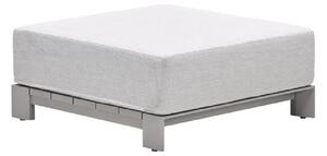 Leonidas Aluminium Garden Coffee Table With Cushion In Taupe