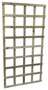 Helsinki Large Wooden Garden Trellis In Natural 6FT