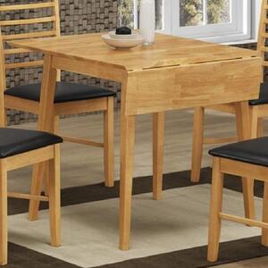 Marsic Wooden Square Drop Leaf Dining Table In Oak
