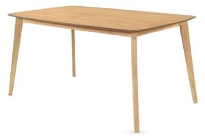 Jerome Large Wooden Rectangular Dining Table In Oak