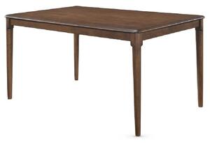 Orillia Wooden Rectangular Dining Table In Walnut