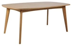 Marta Wooden Rectangular Dining Table In Oak
