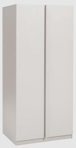 Albany Wooden Wardrobe With 2 Doors In Stone