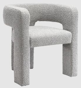 Cresco Fabric Occasional Chair In Dove