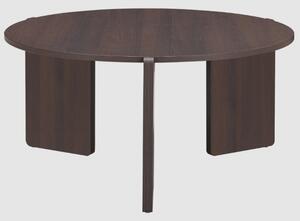 Halifax Wooden Round Coffee Table In Espresso