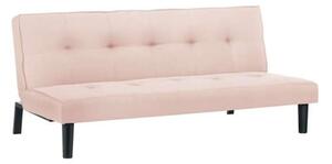 Aurorae Fabric Sofa Bed In Pink