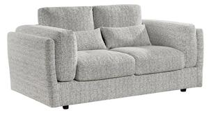 Barrie Fabric 2 Seater Sofa In Grey