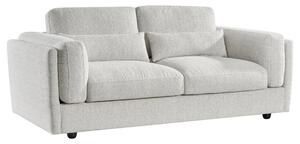 Barrie Fabric 3 Seater Sofa In Beige