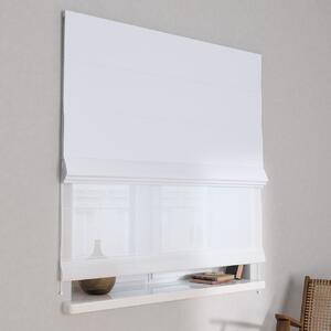 Voile and fabric roman blind (DUO II)