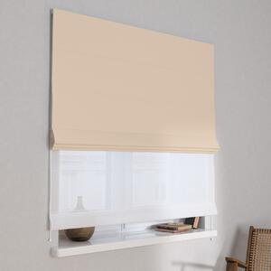 Voile and fabric roman blind (DUO II)