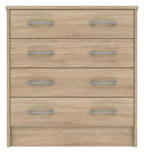 Babylon Wooden Chest Of 4 Drawers In Oak