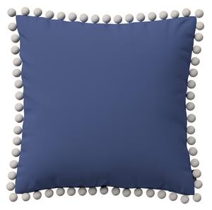Daisy cushion covers with pom poms