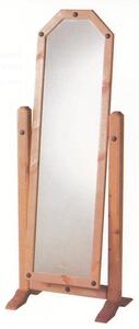 Carlen Cheval Mirror With Distressed Oak Wooden Frame