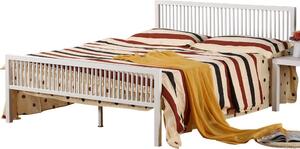 Killeen Wooden Double Bed In White