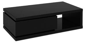 Hayfa High Gloss Coffee Table In Black