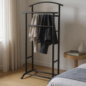Birmingham Metal Coat Stand In Black
