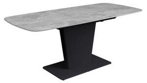 Castle Large Ceramic Extending Dining Table In Light Grey