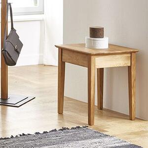 Maricopa Small Wooden End Table In Oak