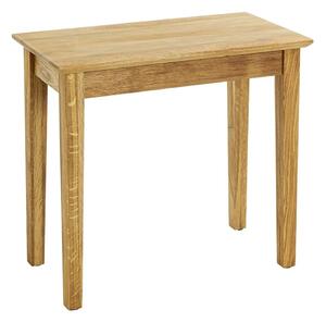 Maricopa Large Wooden End Table In Oak