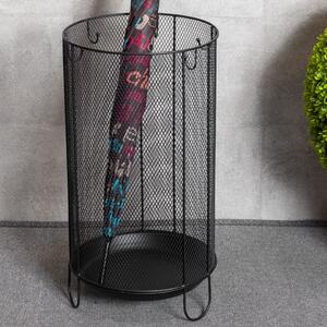 Accord Metal Umbrella Stand In Black