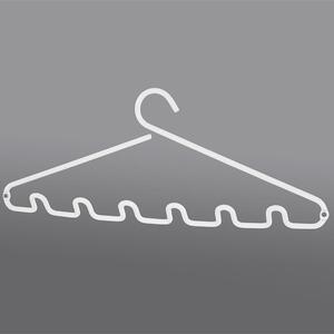 Belfast Large Metal Wall Coat Hanger In White