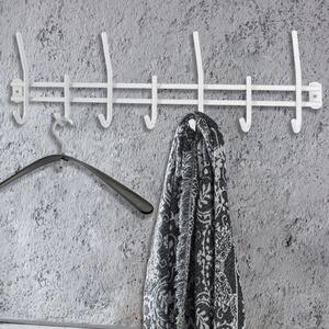 Chilliwack Metal Coat Rack In White