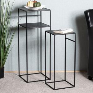 Bernalillo Metal Nest Of 2 Tables In Black
