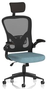Accord Fabric Office Chair With Folding Arms In Quench