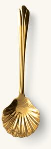 Serving spoon - Stainless steel. 23.5 cm. - Brass - Søstrene Grene