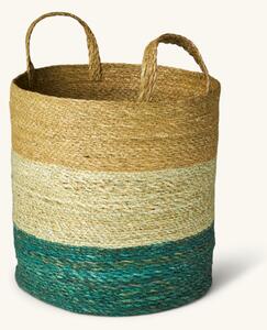 Basket - Seagrass. 35 x 35 cm. - Milky Green - Søstrene Grene