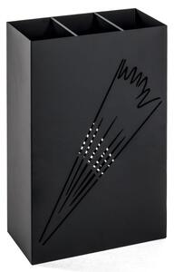 Wauseon Small Metal Umbrella Stand In Black