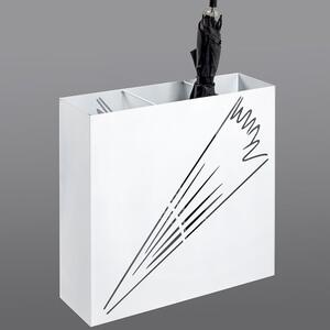 Wauseon Large Metal Umbrella Stand In Black