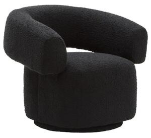 Ontario Fabric Accent Chair In Black