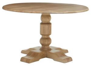 Payson Wooden Round Dining Table In Oak