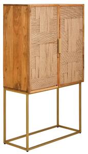 Teaneck Wooden Storage Cabinet With 2 Doors In Natural