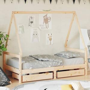 Merano 80x160cm Wooden Children Daybed In Natural