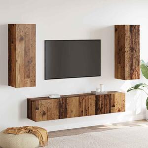 Beaufort 160cm Wooden Entertainment Unit In Brown