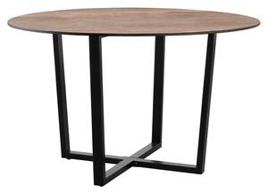 Aldgate Large Wooden Dining Table In Vintage Copper