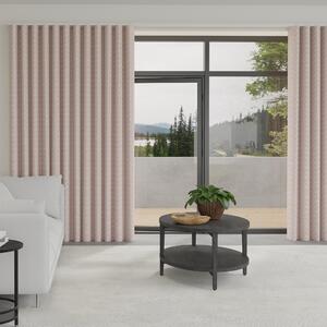 Orla Kiely Linear Stem Made To Measure Curtains - Wave Pink