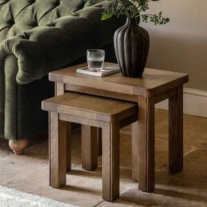 Bethesda Wooden Nest Of 2 Tables In Natural