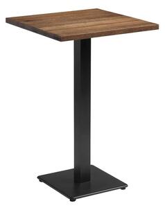 Wausau Wooden Square Bar Table In Smoked