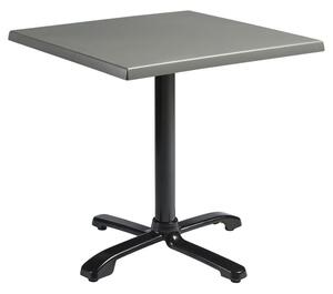 Fernie 60cm Wooden Flip Top Square Bistro Table In Grey