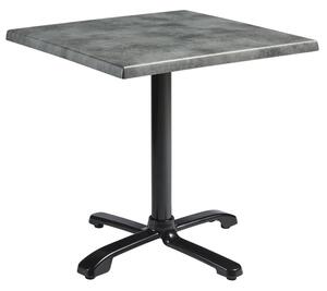 Fernie 70cm Wooden Flip Top Square Bistro Table In Cement